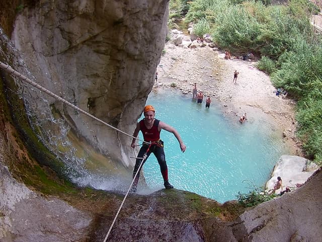 Barranco Acuático Estret de les Penyes (Bolulla, Alicante)