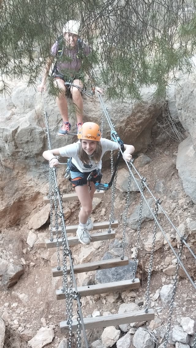 Vía Ferrata de Redován + Rapel. K2